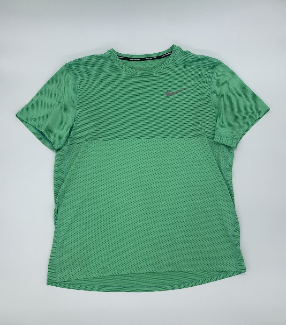 Nike Zonal Cooling Short Sleeve Green Training Top Men's - UK L